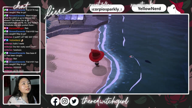 Screenshot of theredwitchgirl's layout